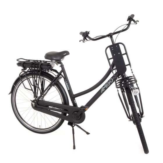 AMIGO E-Lagos T3 28 Inch Dames 7V Rollerbrake Matzwart