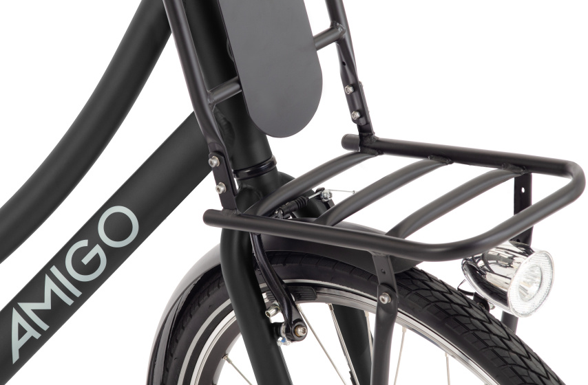 AMIGO E-Lagos T3 28 Inch Dames 7V Rollerbrake Matzwart