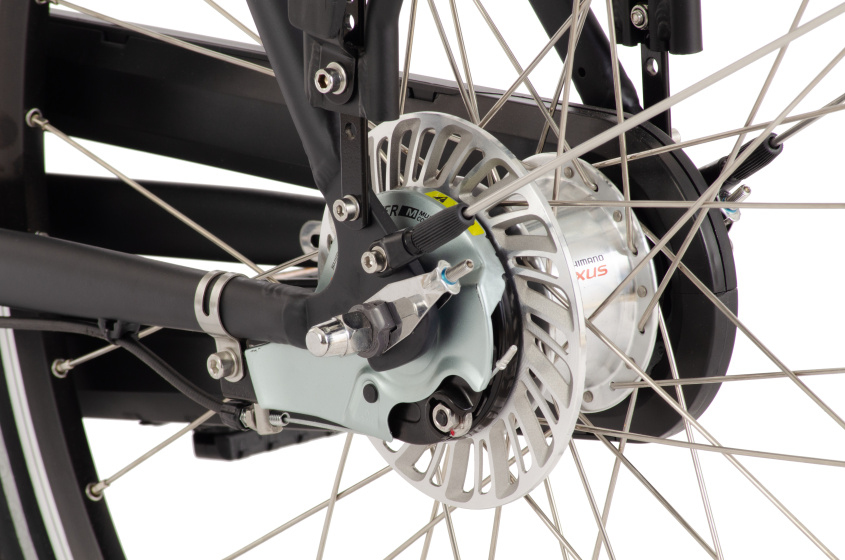 AMIGO E-Lagos T3 28 Inch Dames 7V Rollerbrake Matzwart