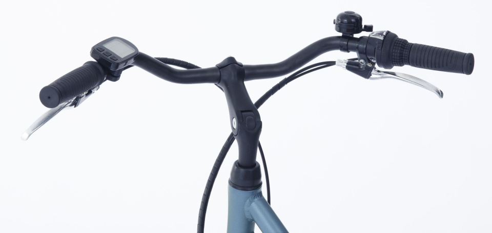 AMIGO E-Vibe D2 504Wh 26 Inch Dames 7V V-Brakes Blauwgrijs