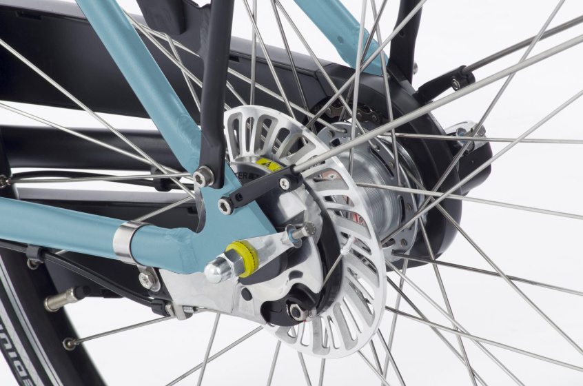 E-Vibe S1 418Wh 28 Pouces 51 cm Femme 3SP Rollerbrakes Bleu mat