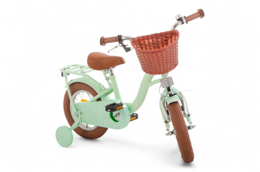 AMIGO Fairy 12 Inch Girls Coaster Brake Mint Green