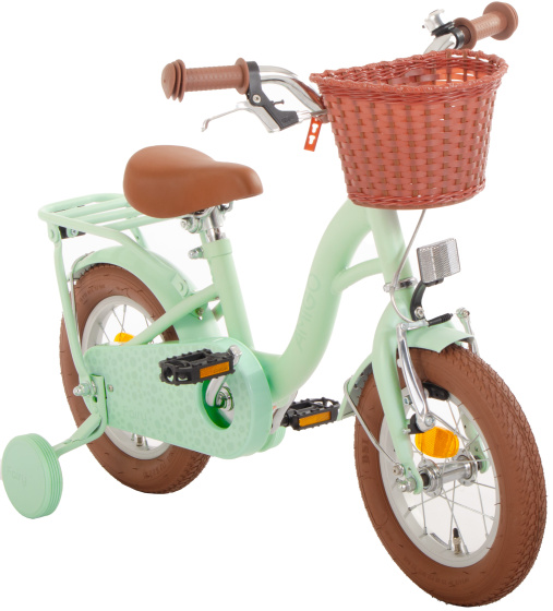 AMIGO Fairy 12 Inch Girls Coaster Brake Mint Green