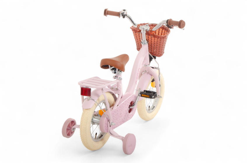 AMIGO Fairy 12 Inch Girls Coaster Brake Pink