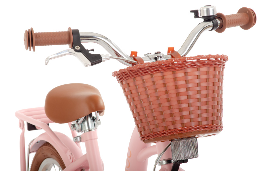 AMIGO Fairy 12 Inch Girls Coaster Brake Salmon
