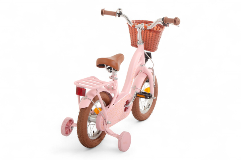 AMIGO Fairy 12 Inch Girls Coaster Brake Salmon