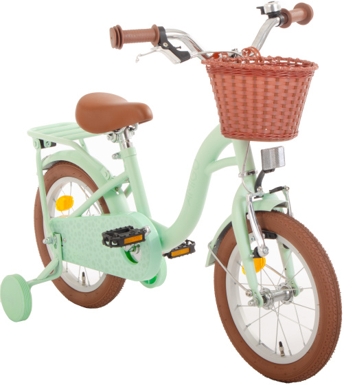 AMIGO Fairy 14 Inch Girls Coaster Brake Mint Green