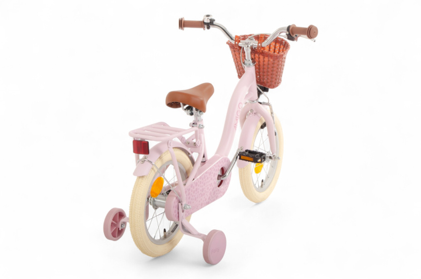 AMIGO Fairy 14 Inch Girls Coaster Brake Pink