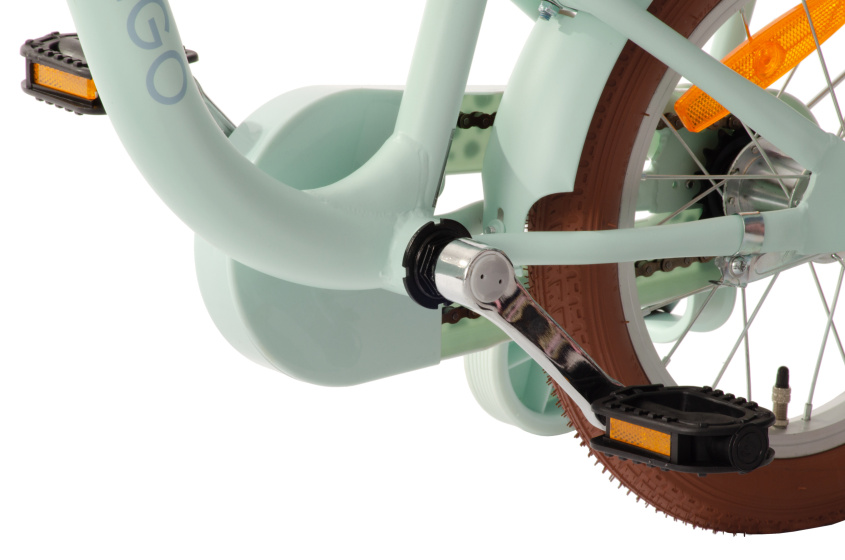 AMIGO Fairy 18 Inch Meisjes Terugtraprem Mintgroen