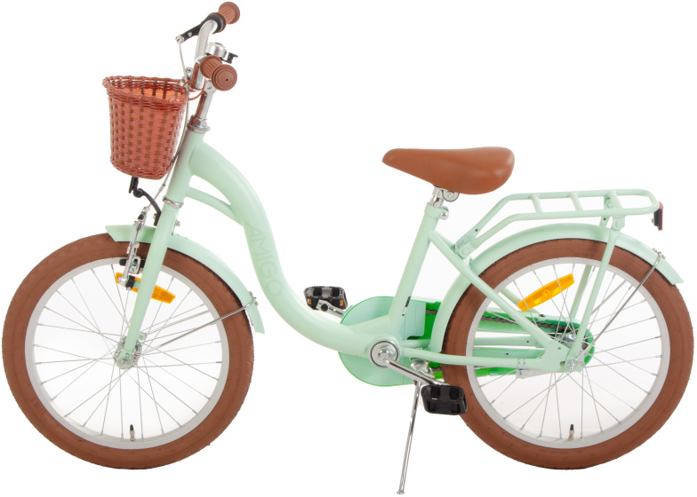 AMIGO Fairy 18 Inch Girls Coaster Brake Mint Green
