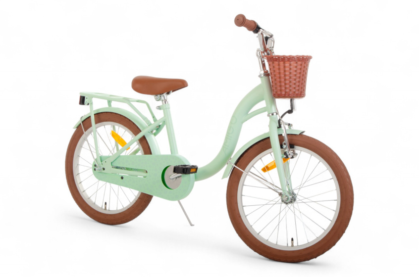 AMIGO Fairy 18 Inch Girls Coaster Brake Mint Green