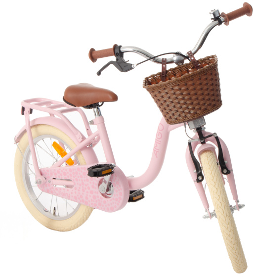 AMIGO Fairy 18 Inch Meisjes Terugtraprem Roze