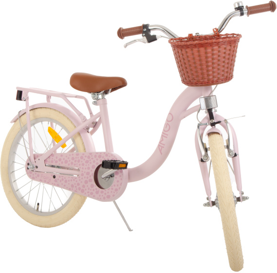 AMIGO Fairy 18 Inch Meisjes Terugtraprem Roze