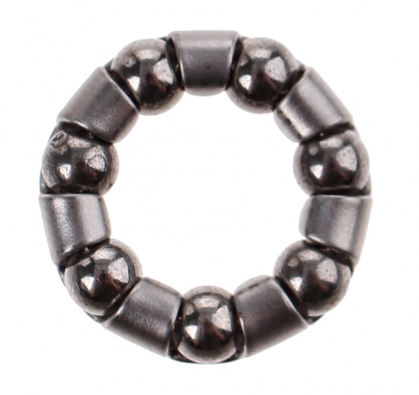 VWP lager vooras 7 kogels 13 mm zilver