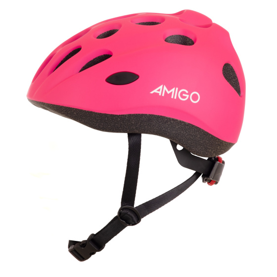 AMIGO Mini Mover Fietshelm Verstelbaar Roze