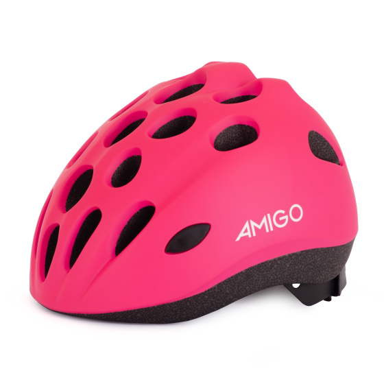 AMIGO Mini Mover Fietshelm Verstelbaar Roze