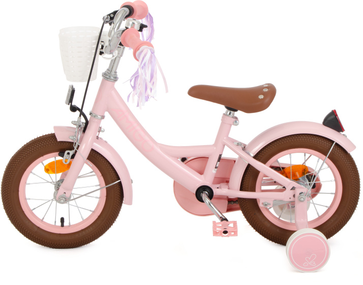 AMIGO Perfect 12 Inch Girls Coaster Brake Pink