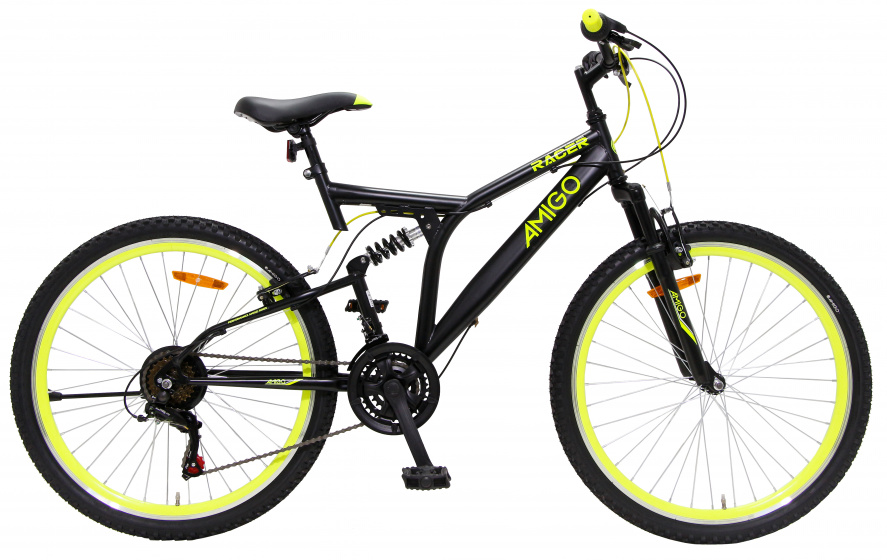 racer 26 inch 48 cm junior 18v v-brakes zwart racer 26 inch 48 cm junior 18v v-brakes zwart