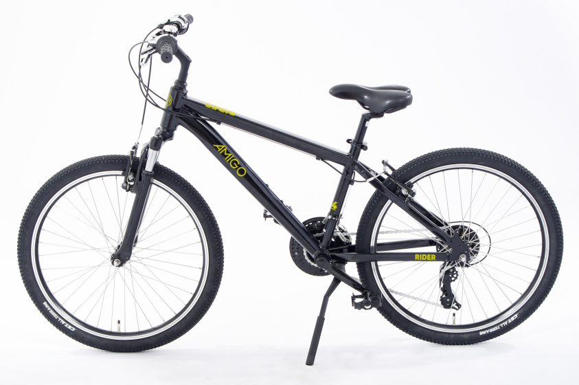 Rider 24 Pouces 36 cm Junior 21SP V-Brake Noir