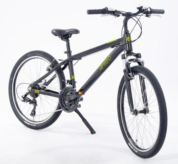 Rider 24 Pouces 36 cm Junior 21SP V-Brake Noir