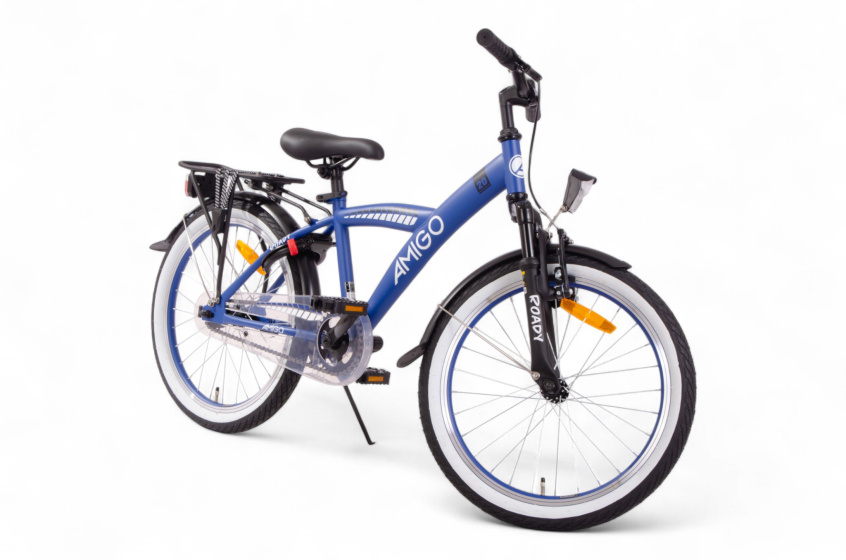 AMIGO Roady 20 Inch Jongens 3V Terugtraprem Blauw
