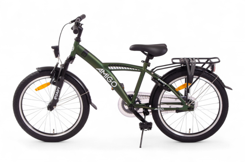 AMIGO Roady 20 Inch Boys 3SP Coaster Brake Green
