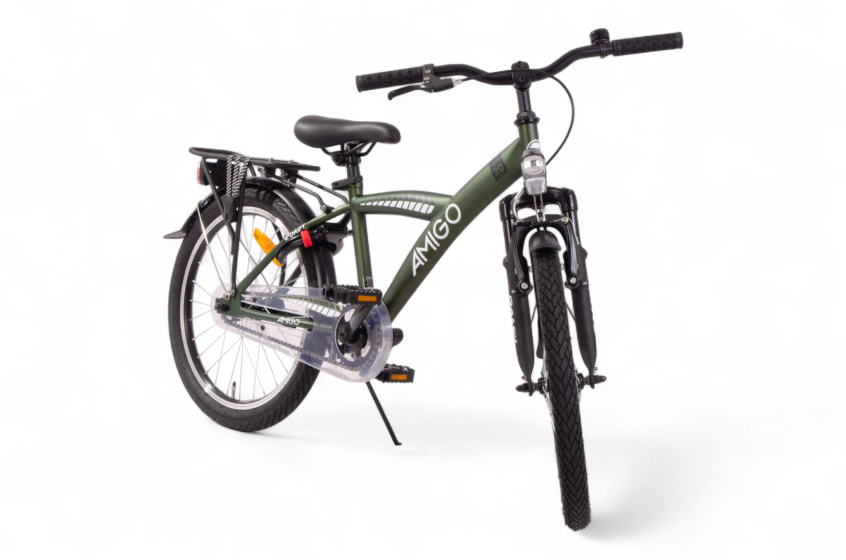 AMIGO Roady 20 Inch Boys 3SP Coaster Brake Green