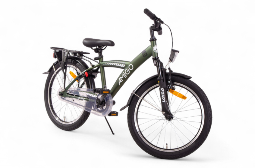 AMIGO Roady 20 Inch Boys Coaster Brake Green