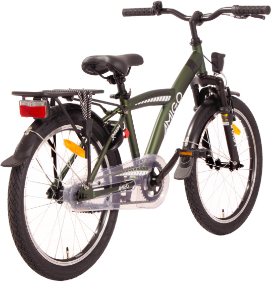 AMIGO Roady 20 Zoll Jungen Rücktrittbremse Grün