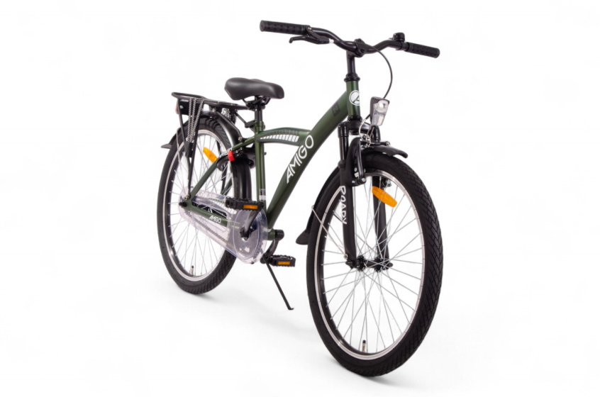 AMIGO Roady 24 Inch Boys 3SP Coaster Brake Green
