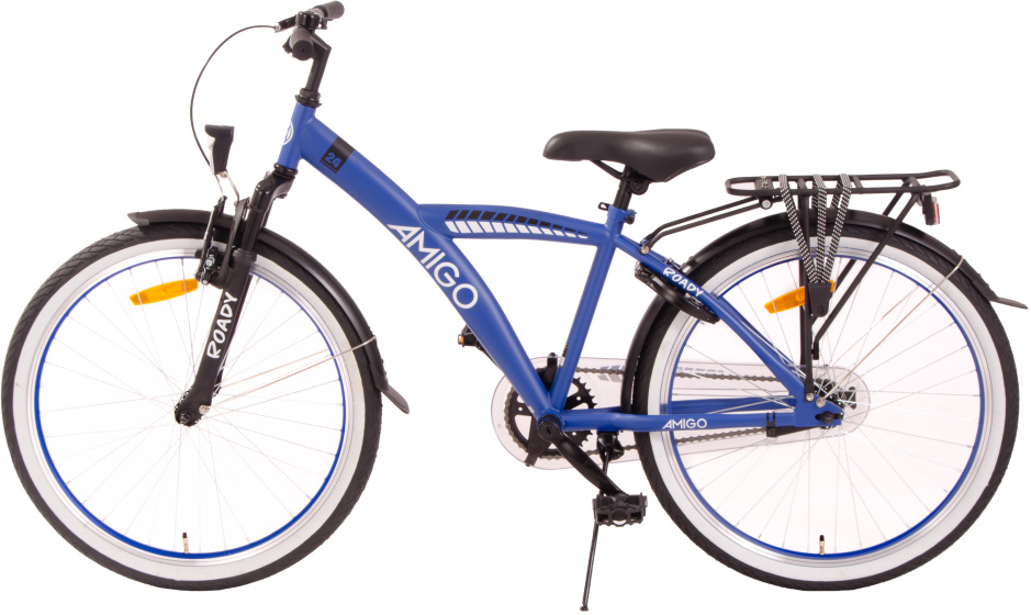 AMIGO Roady 24 Zoll Jungen Rücktrittbremse Blau