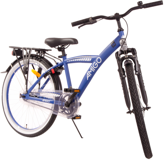 AMIGO Roady 24 Zoll Jungen Rücktrittbremse Blau