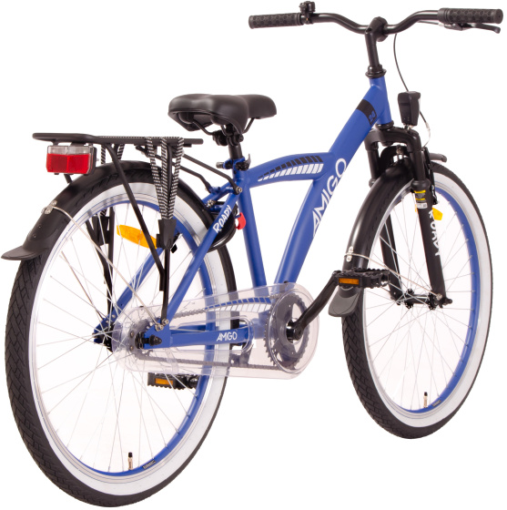 AMIGO Roady 24 Zoll Jungen Rücktrittbremse Blau
