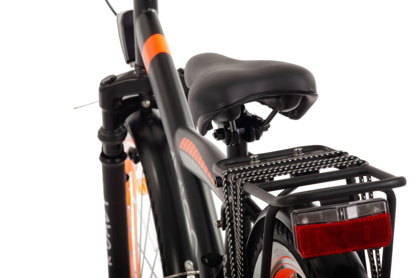AMIGO Roady 24 Inch Boys Coaster Brake Black/Orange