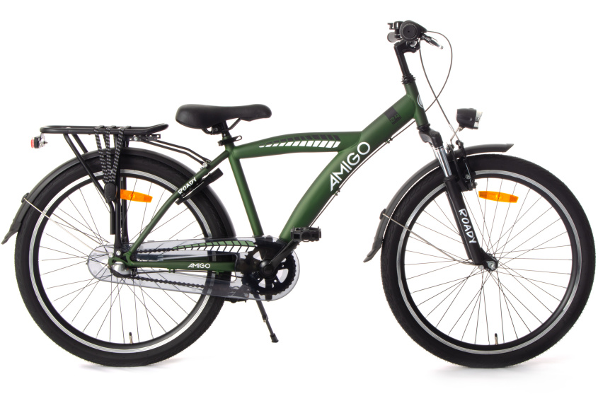 AMIGO Roady 26 Inch Jongens 3V Terugtraprem Groen