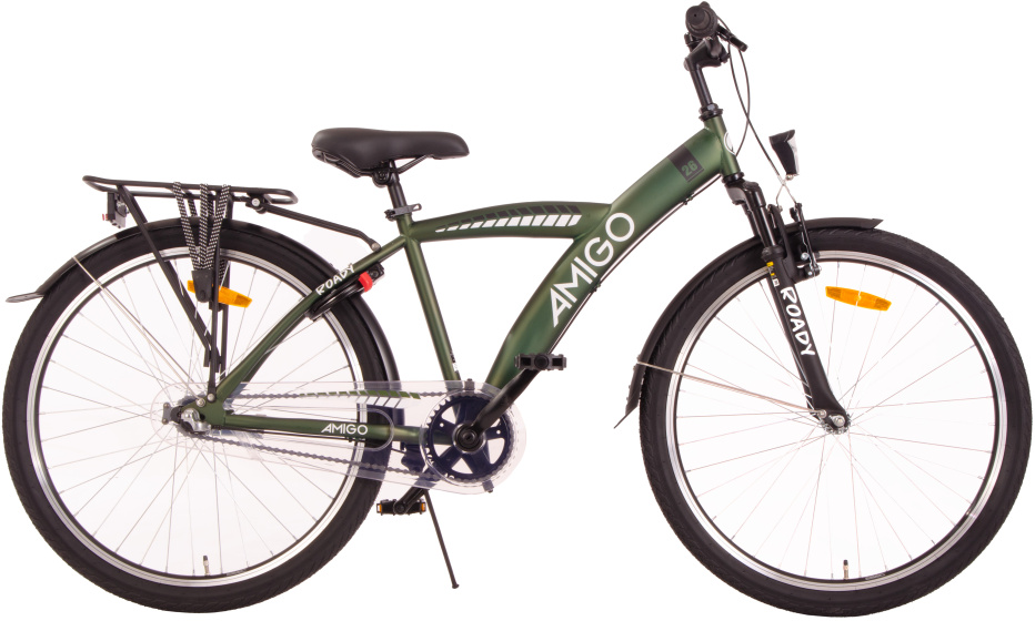 AMIGO Roady 26 Inch Jongens 3V Terugtraprem Groen