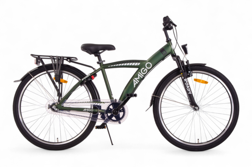 AMIGO Roady 26 Inch Boys 3SP Coaster Brake Green
