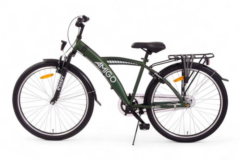 AMIGO Roady 26 Inch Boys 3SP Coaster Brake Green