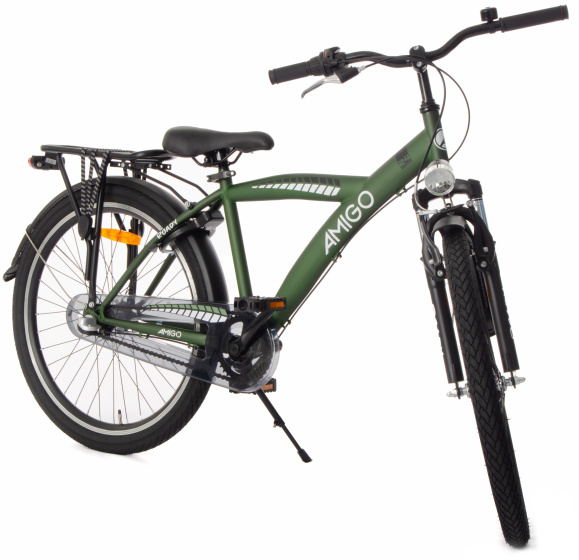 AMIGO Roady 26 Inch Jongens 3V Terugtraprem Groen