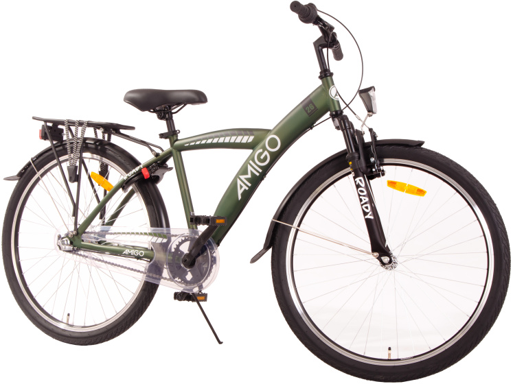 AMIGO Roady 26 Inch Jongens 3V Terugtraprem Groen