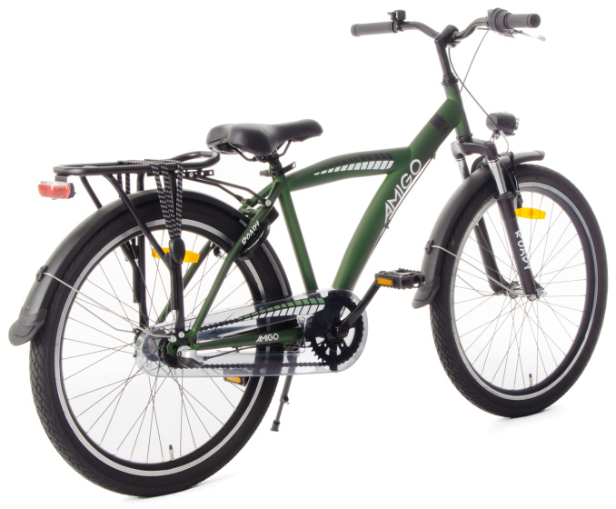AMIGO Roady 26 Inch Jongens 3V Terugtraprem Groen