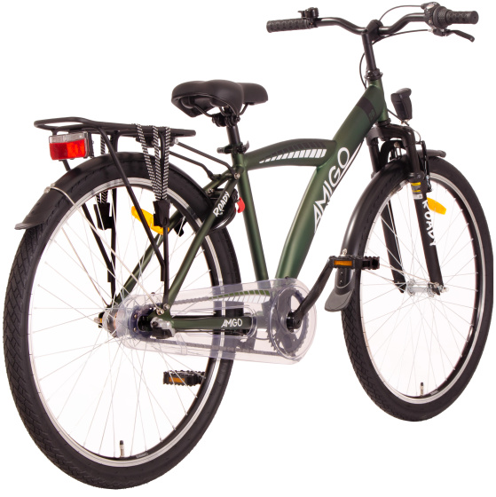 AMIGO Roady 26 Inch Jongens 3V Terugtraprem Groen