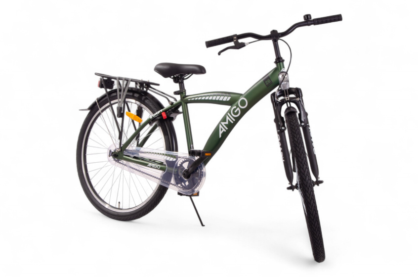 AMIGO Roady 26 Inch Boys Coaster Brake Green
