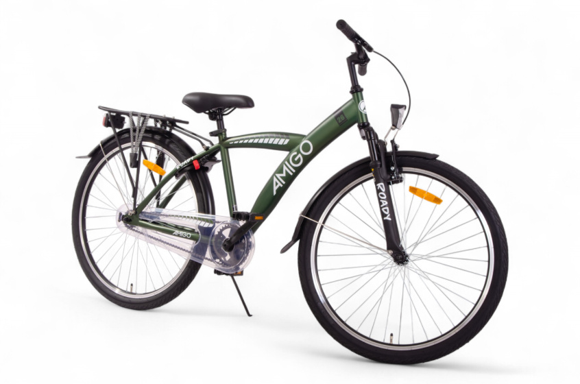 AMIGO Roady 26 Inch Boys Coaster Brake Green