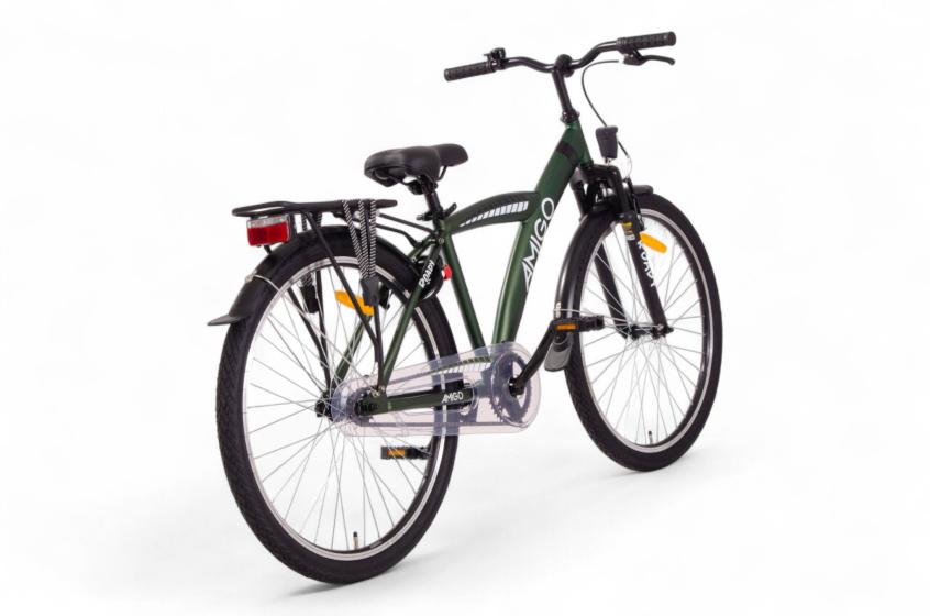 AMIGO Roady 26 Inch Boys Coaster Brake Green