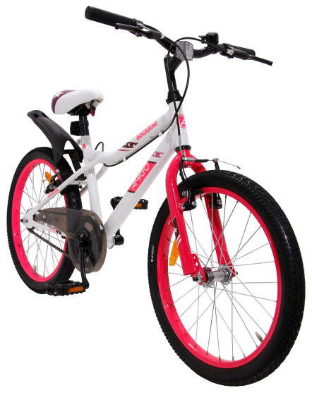 Rockstar 20 Pouces 32 cm Fille V-Brake Blanc