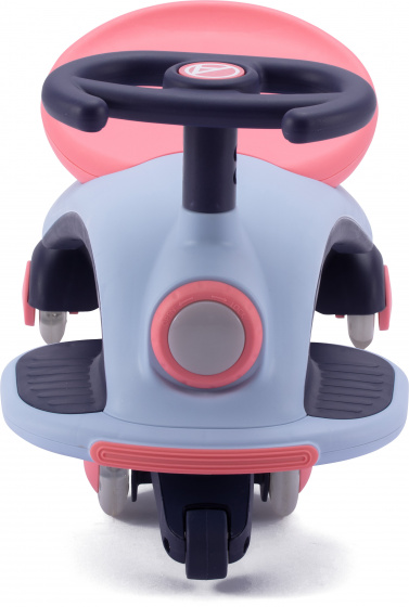 Shuttle Trike loopauto junior roze/lichtblauw