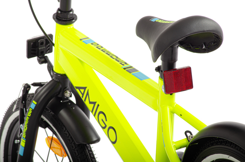 AMIGO Speeder 12 Inch Boys Coaster Brake Yellow/Black