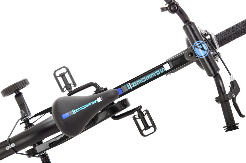 AMIGO Speeder 14 Inch Boys Coaster Brake Black/Blue