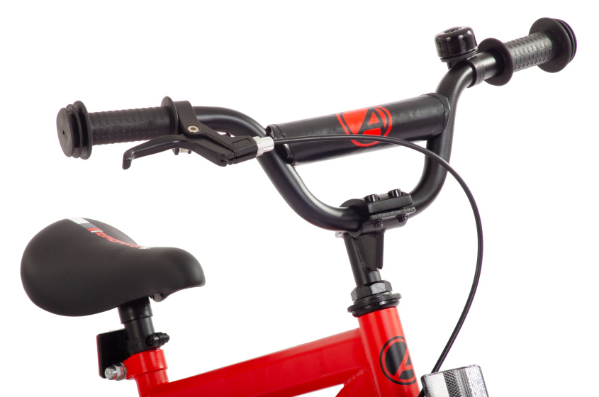 AMIGO Speeder 16 Zoll Jungen Rücktrittbremse Rot/Schwarz